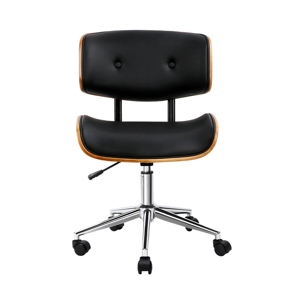 Artiss wooden on sale office chair