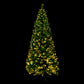 Jingle Jollys Christmas Tree 1.8M LED Xmas trees Optic Fibre Warm White