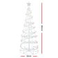 Jingle Jollys Christmas Tree 1.8M 320 LED Xmas Cold White Lights Optic Fibre