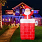 Jingle Jollys 1.8M Christmas Inflatable Archway with Santa Xmas Decor LED