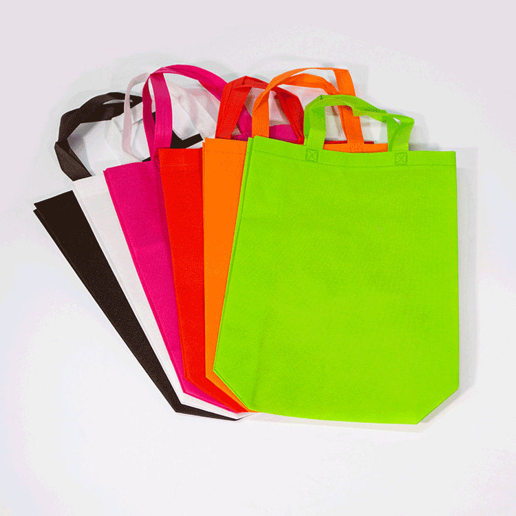 1000 pcs of press heating Eco-Friendly Tote Reusable Non Woven Shopping Bags